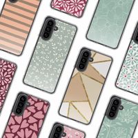 imoshion Design Hülle Samsung Galaxy A26 - Smoke Green Flowers