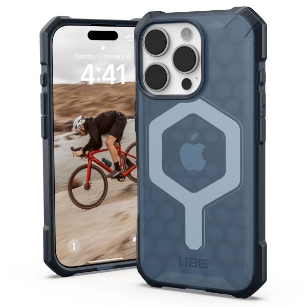 UAG Essential Armor MagSafe für das iPhone 16 Pro - Cloud Blue