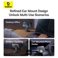 Baseus PrimeTrip Series C02 Mega Handyhalterung Auto – Magnetisch – Armaturenbrett – Schwarz