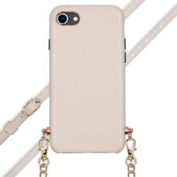 Selencia Hülle Schlangenleder mit Band Apple iPhone SE (2022 / 2020) / 8 / 7 / 6s