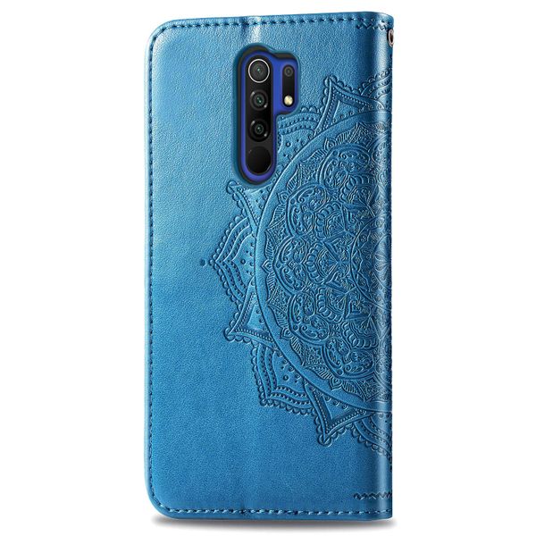 Mandala Klapphülle Xiaomi Redmi 9 - Türkis