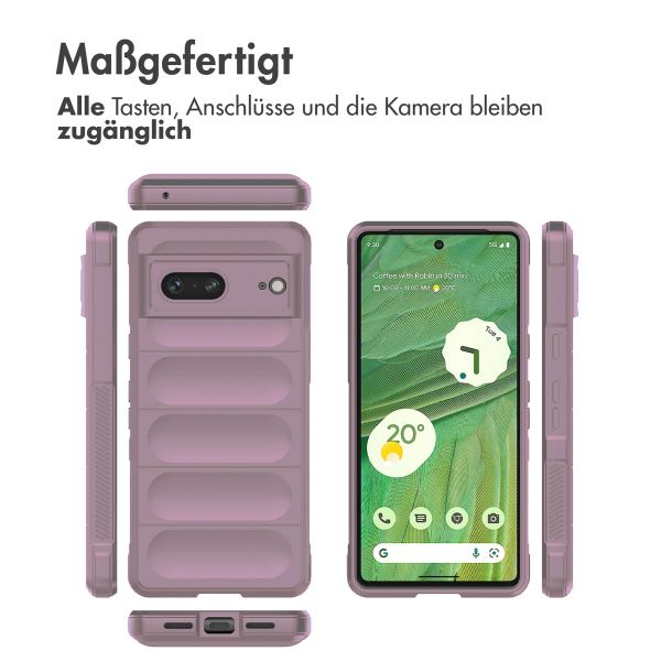 imoshion EasyGrip Back Cover für das Google Pixel 7 - Violett