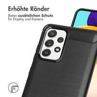 imoshion Brushed Back Cover für das Samsung Galaxy A52(s) (5G/4G) - Schwarz