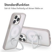 Accezz Ring Stand Backcover mit MagSafe Apple iPhone 13 Pro - Grau
