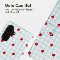 imoshion Design Klapphülle Samsung Galaxy A17 (5G) / (4G) - Cherry Check