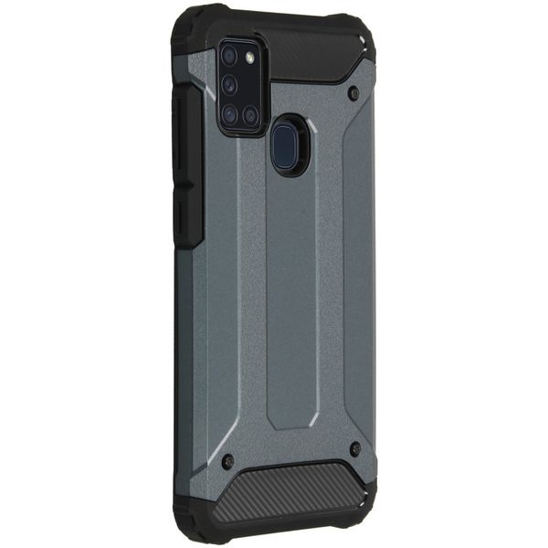 imoshion Rugged Xtreme Case Dunkelblau Samsung Galaxy A21s