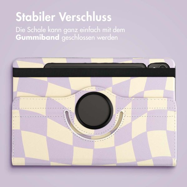 imoshion 360° drehbare Design Klapphülle Samsung Galaxy Tab S9 11.0 Zoll - Dancing Cubes
