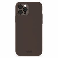 Holdit Silicone Case für das Apple iPhone 12 / 12 Pro - Chocolate