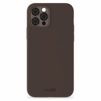 Holdit Silicone Case für das iPhone 12 / 12 Pro - Chocolate