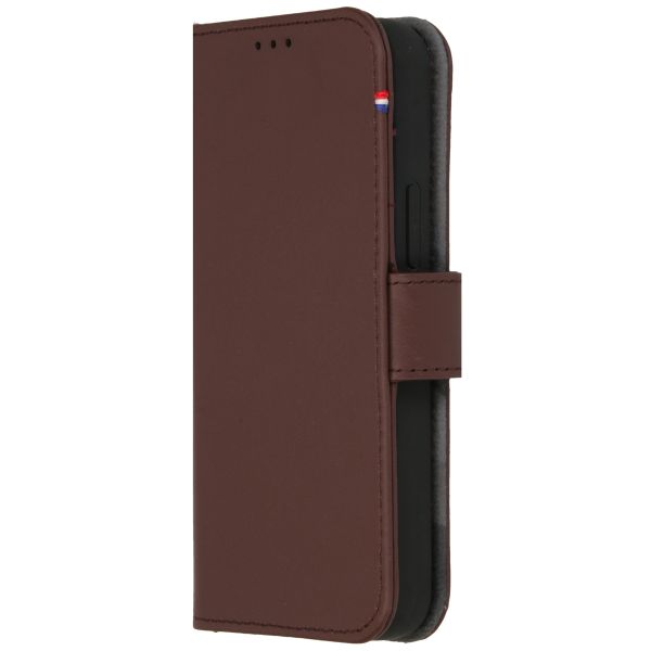 Decoded 2 in 1 Leather Klapphülle für das Apple iPhone 13 Mini - Schwarz