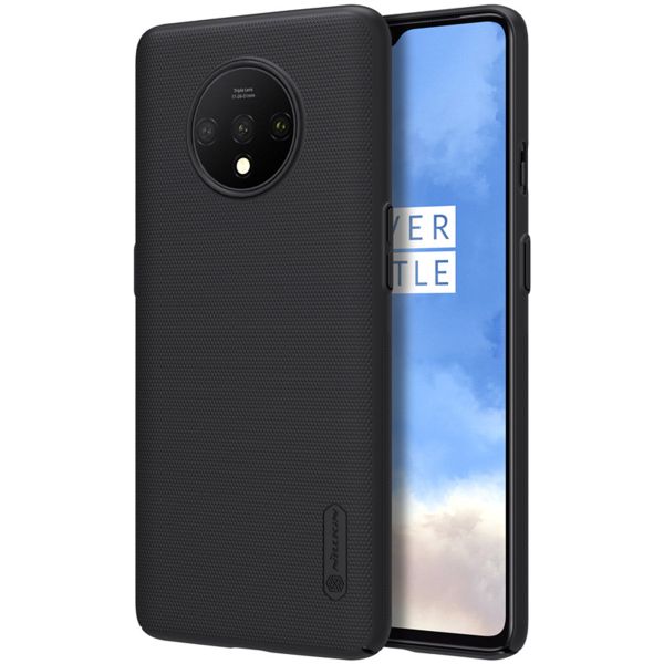 Nillkin Super Frosted Shield Case für das OnePlus 7T - Schwarz