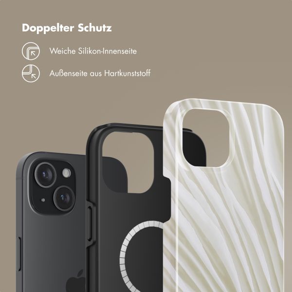 Selencia Vivid Rückabdeckung mit MagSafe Apple iPhone 15 - Nature Light Brown
