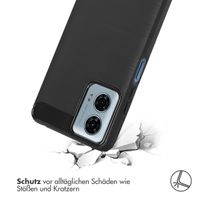imoshion Brushed Back Cover Motorola Moto G24 Power - Schwarz