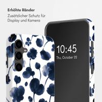 Selencia Vivid Back Cover Samsung Galaxy S24 FE - Midnight Blossom