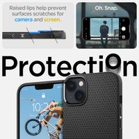 Spigen Liquid Air™ Backcover Apple iPhone 14 Pro - Schwarz