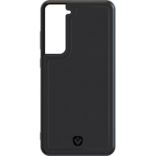 Valenta Luxe Leather Backcover Samsung Galaxy S21 - Schwarz