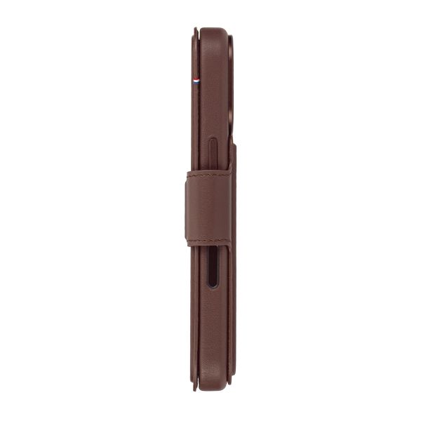 Decoded 2 in 1 Leather Klapphülle MagSafe Apple iPhone 17 - Chocolate Brown