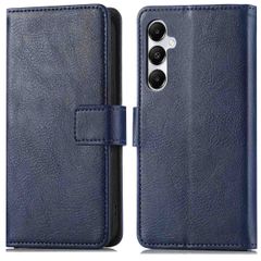 imoshion Luxuriöse Klapphülle Samsung Galaxy A35 - Dunkelblau