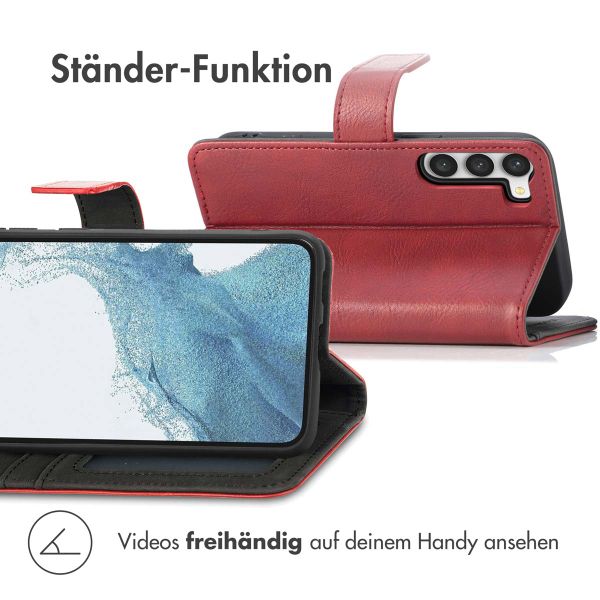 imoshion Luxuriöse Klapphülle Samsung Galaxy S23 - Rot
