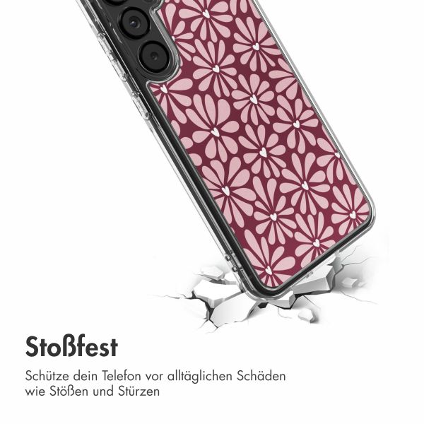 imoshion Design Hülle Samsung Galaxy A55 - Bloom Love Blush