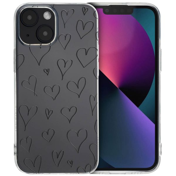 imoshion Design Hülle für das iPhone 13 Mini - Hearts