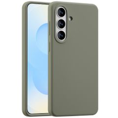Accezz Liquid Silikoncase mit MagSafe Samsung Galaxy S26 Plus - Cooper Green