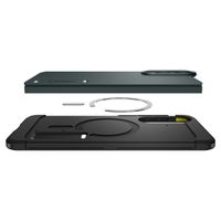 Spigen Tough Armor Backcover MagSafe Samsung Galaxy S25 Edge - Abyss Green