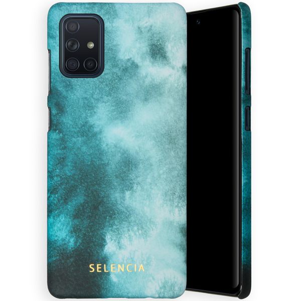 Selencia Maya Fashion Backcover Samsung Galaxy A71 - Air Blue