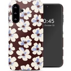 Selencia Vivid Back Cover Samsung Galaxy A17 - Choco Flower Pop