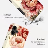 Selencia Vivid Back Cover Apple iPhone 16 - Vintage Peony