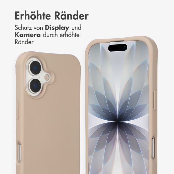 imoshion Color Backcover mit abnehmbarem Handykette und MagSafe Apple iPhone 17 - Nude