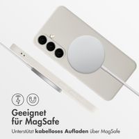 imoshion Color Back Cover mit MagSafe Samsung Galaxy S24 FE - Beige