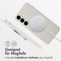 imoshion Color Back Cover mit MagSafe für das Samsung Galaxy S24 FE - Beige