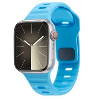 imoshion Active Sport Silikonarmband für die Apple Watch Series 1-10 / SE / Ultra (2) (44/45/46/49 mm) - Blau