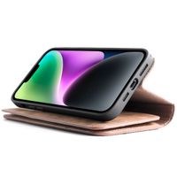 Wachikopa Multi Wallet Bookcase für das iPhone 14 - Camel