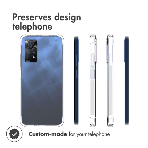 imoshion Shockproof Case für das Xiaomi Redmi Note 11 Pro - Transparent