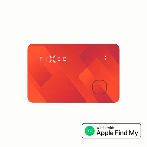 Fixed Tag Card - Bluetooth Tracker für iOS - Orange