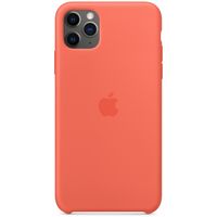 Apple Silikon-Case Clementine Orange für das iPhone 11 Pro Max