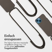 imoshion Color Backcover mit abtrennbarem Band MagSafe für das Apple iPhone 13 - Black Coffee