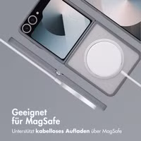 imoshion Color Guard Back Cover mit MagSafe Samsung Galaxy Z Flip 7 - Grau