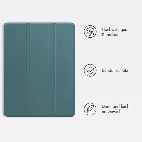 imoshion Trifold Klapphülle OnePlus Pad - Dunkelgrün