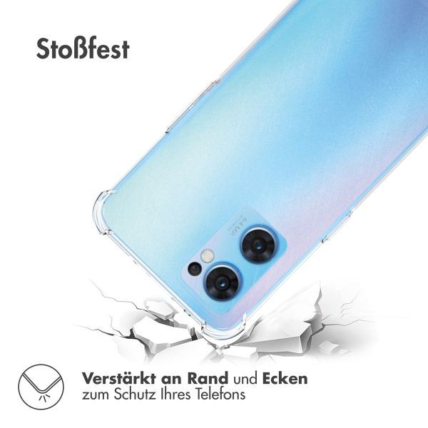 imoshion Shockproof Case Oppo Find X5 Lite 5G - Transparent