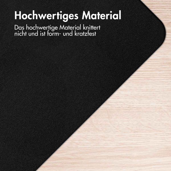 imoshion Mauspad - 20 x 24 cm - Schwarz