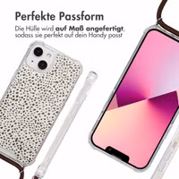 imoshion Design Hülle mit Band Apple iPhone 13 - Desert Dots