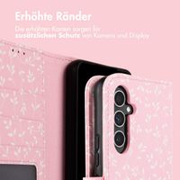 imoshion Design Klapphülle Samsung Galaxy A54 (5G) - Pink Bazaar Flowers