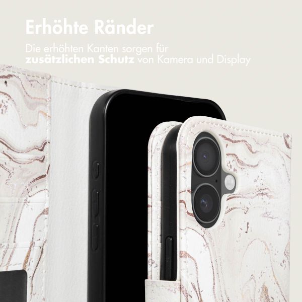 imoshion Design Klapphülle Apple iPhone 17 - Sandy Marble