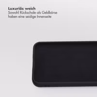 Selencia Olyn Abnehmbare Bookcase mit MagSafe Samsung Galaxy S24 / S25 - Schwarz