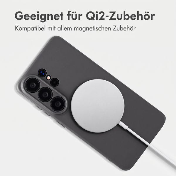 Accezz Grip Backcover mit MagSafe Samsung Galaxy S26 Ultra - Grau