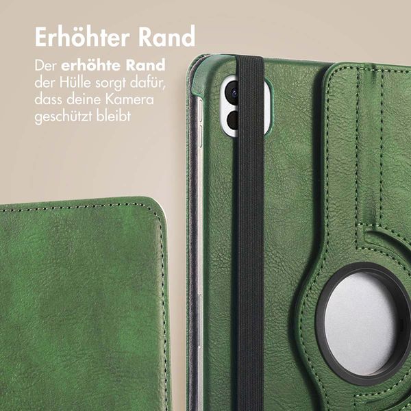 imoshion 360° drehbare Klapphülle Apple iPad Pro 11 (2025) M5 / (2024) M4 - Grün