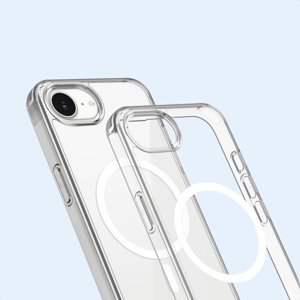 imoshion Protective Back Cover mit MagSafe Apple iPhone 16e - Transparent
